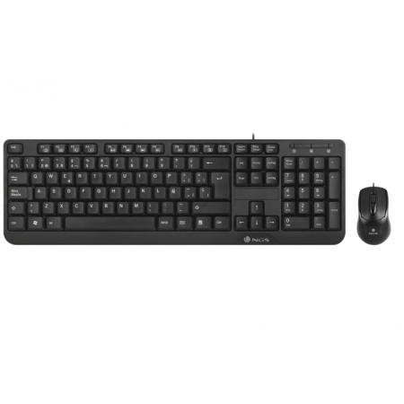 TECLADO + RATO Multimedia Desktop Kit Portuguese com fio COCOAKIT